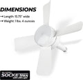 Ceiling Fan with Light & Remote