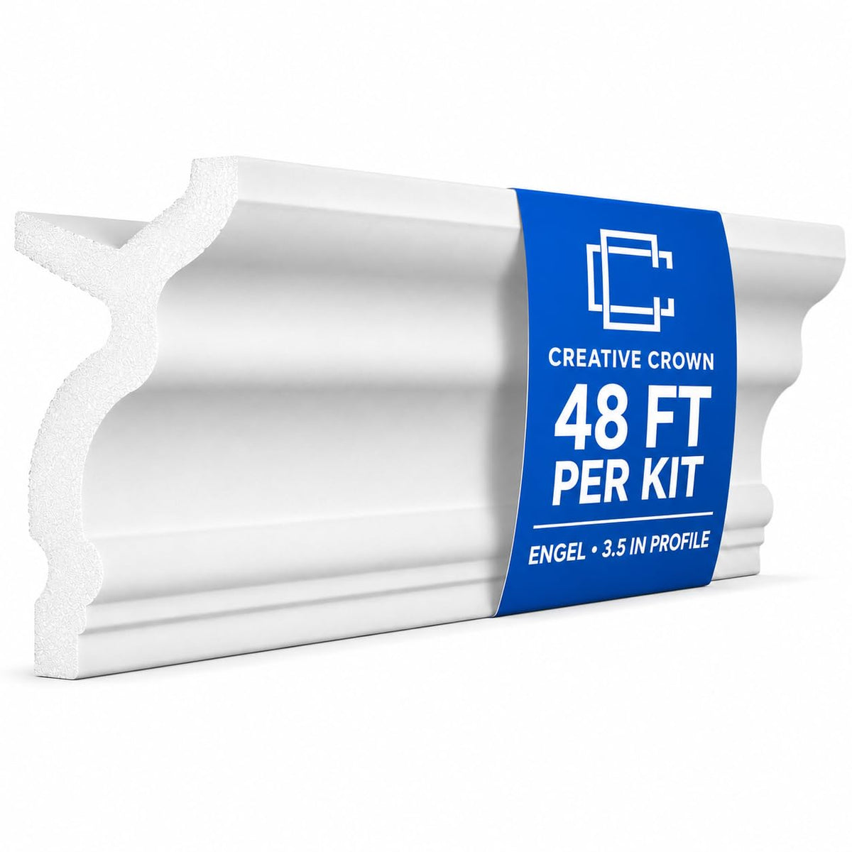 Engel LED Foam Molding Kit, 48 Ft 3.5in, Precut Corners