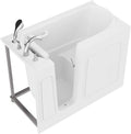 Walk In Tub 53'' x 26'' Left Drain Soaking in White, Indulge in Ultimate Luxury, Comfort, and Safety with ANZZI