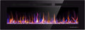 50 inch Electric Fireplace Recessed and Wall Mounted Insert Update