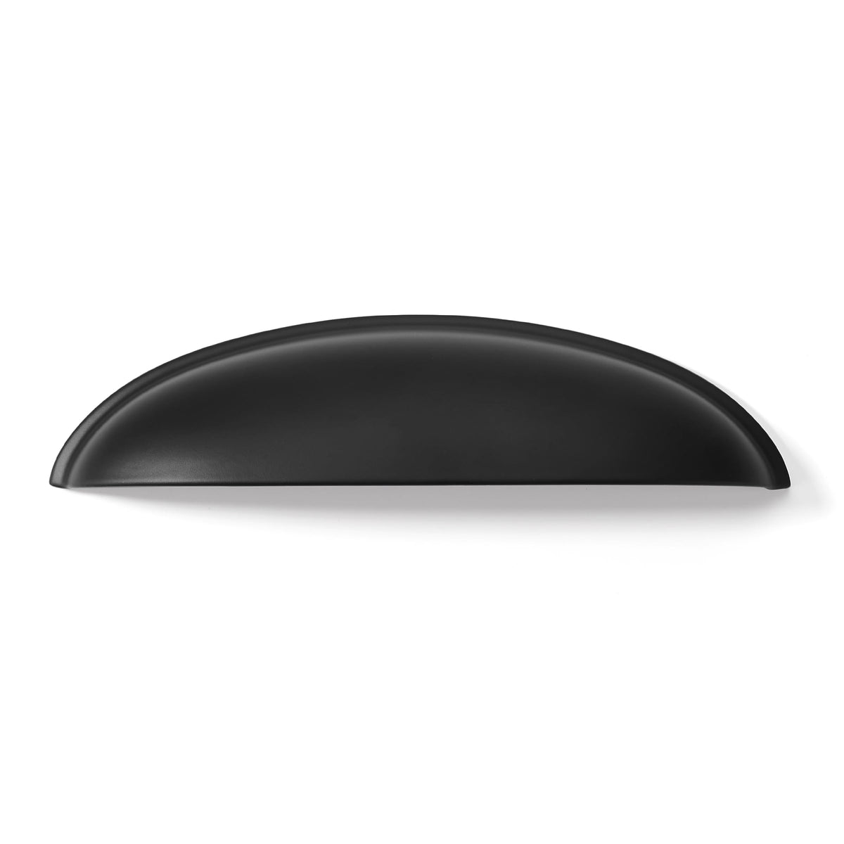 5 Pack 3-3/4" Drawer Pulls Matte Black Cabinet Cup Pulls Kitchen Hardware Cabinet Handles Drawer Handles Knobs 3-3/4