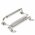 5 Pack 5 Inch Solid Zinc Alloy Polished Nickel Cabinet Pulls