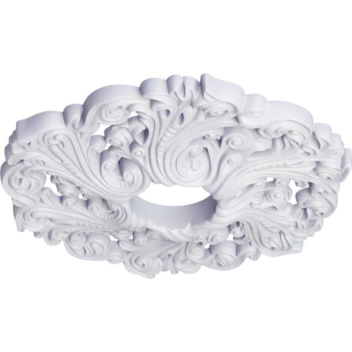 19 5/8-Inch OD x 4 3/4-Inch ID x 1 3/4-Inch Orrington Ceiling Medallion