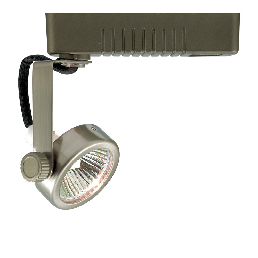 Mini Deco 132 Series Low Voltage Track Light Fixture, 50 Watt, Satin Chrome Finish