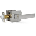 1 Pack Interior Passage Door Levers Keyless Handles Satin Nickel