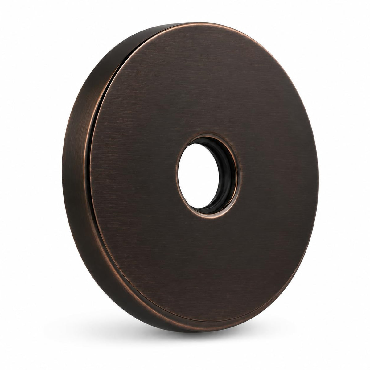 Modern 3.5" Escutcheon Plate Extra Large | Shower Arm Flange Universal Replacement Cover Round 3 1/2 Inch (Oil Rubbed
