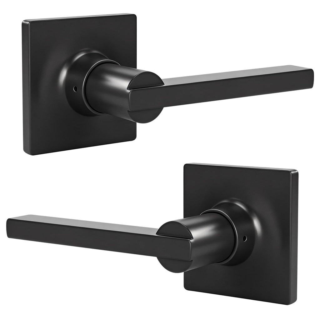 Dummy Door Handle,2 Pack Closets,French Double Doors Knobs Levers