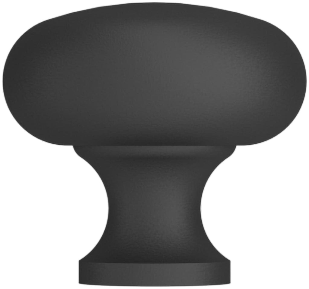 Classic 1-1/4 Inch Mushroom Cabinet Knob from The Estate Collection - Lifetime Satin Brass