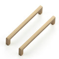 Champagne Bronze Cabinet Handles Drawer Pulls, 5 Inch CC, 15 Pack