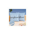 Sky Blue Outdoor Waterproof Pillow Covers 16x16 Set of 2