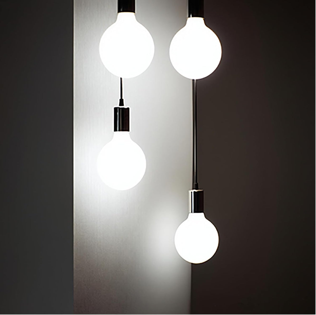 G40 LED Large Globe Lights, G125 E26 60W Big Bulbs 5000K Daylight