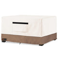 Pit Cover Rectangular, Outdoor Heavy Duty 600D 100% Waterproof Tear-Resistant 44 Inch Fire Table Cover Rectangle