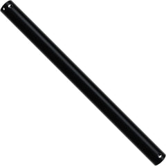 36" Ceiling Fan Extension Downrod, 3 ft, Matte Black, Non-Threaded