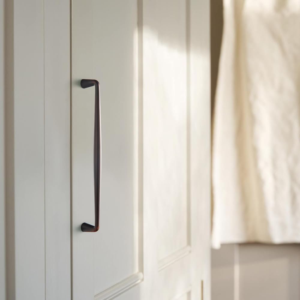 Oil Rubbed Bronze Zinc Alloy Cabinet Handles - 10''(256mm) Hole Center Affordable Luxury Cabinet Pull Hardware , 6