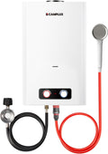 Tankless Water Heater, 5.28 GPM Propane Water Heater Camping, Outdoor for Cabin, Off-grid, Tiny House & Mobile Home