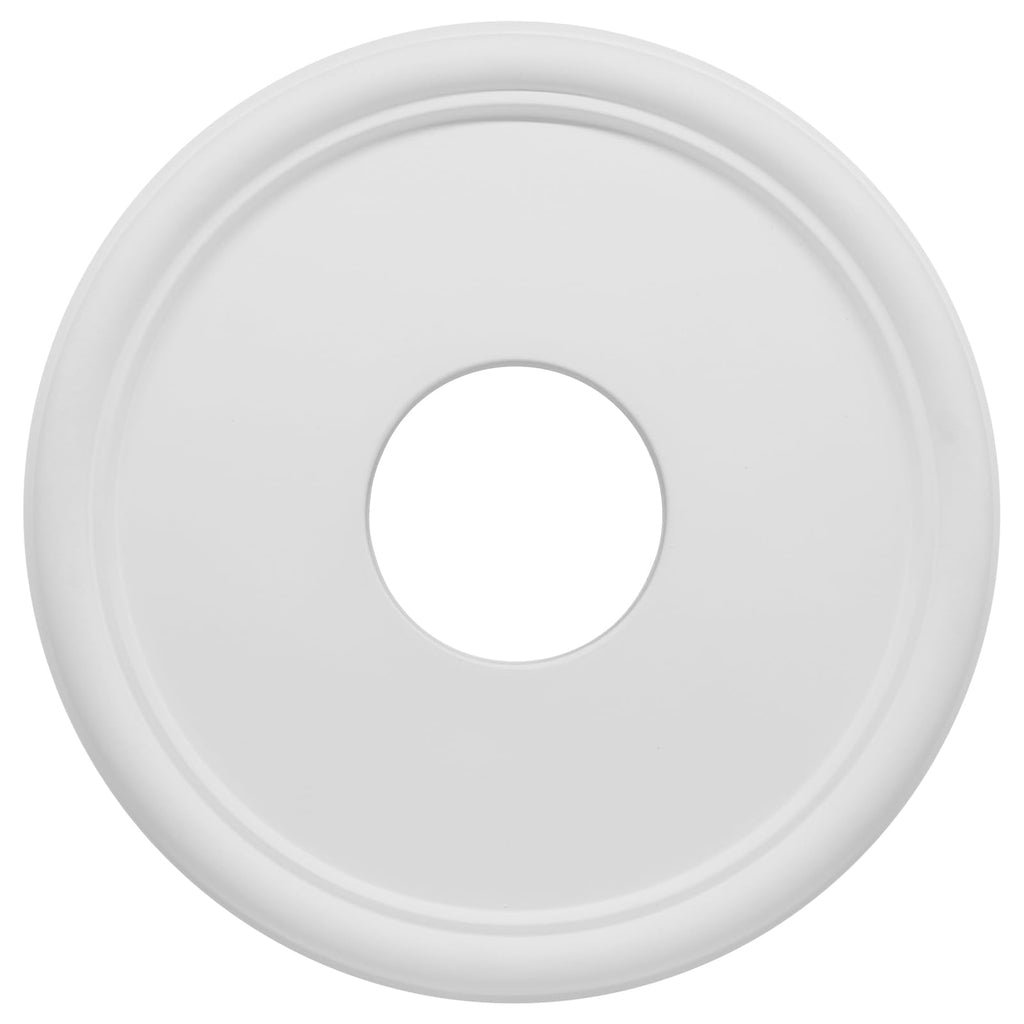 White Molded PU Ceiling Medallion