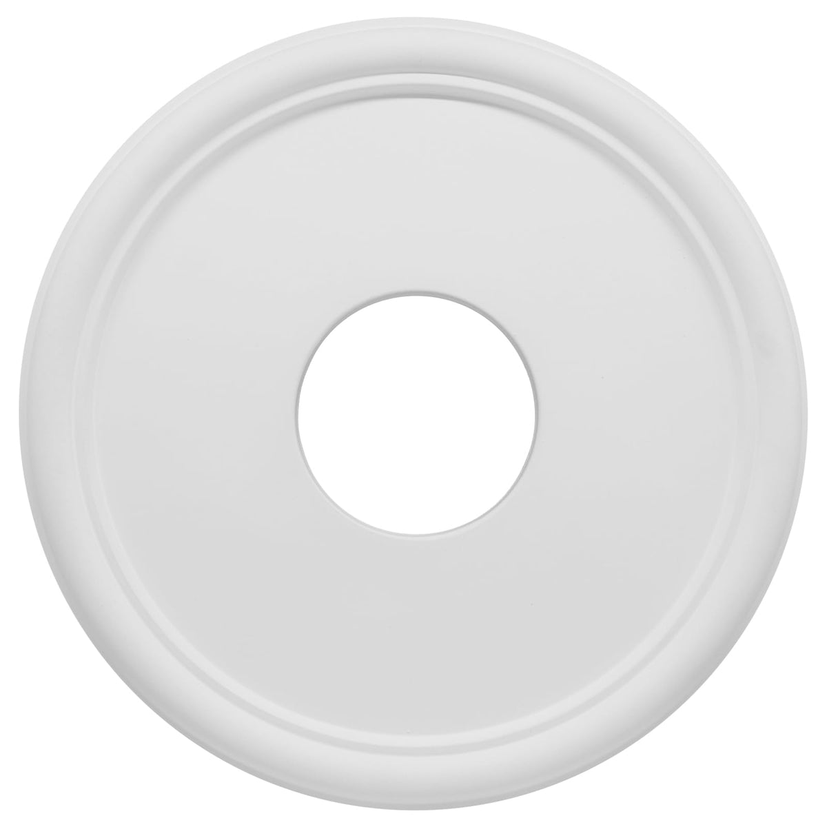 White Molded PU Ceiling Medallion