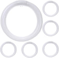 8 Inch T9 Round Circline Fluorescent Light Bulb 22W 1250 Lumens 4100K Cool White G10Q 4-Pin Base Rohs Compliant Pack