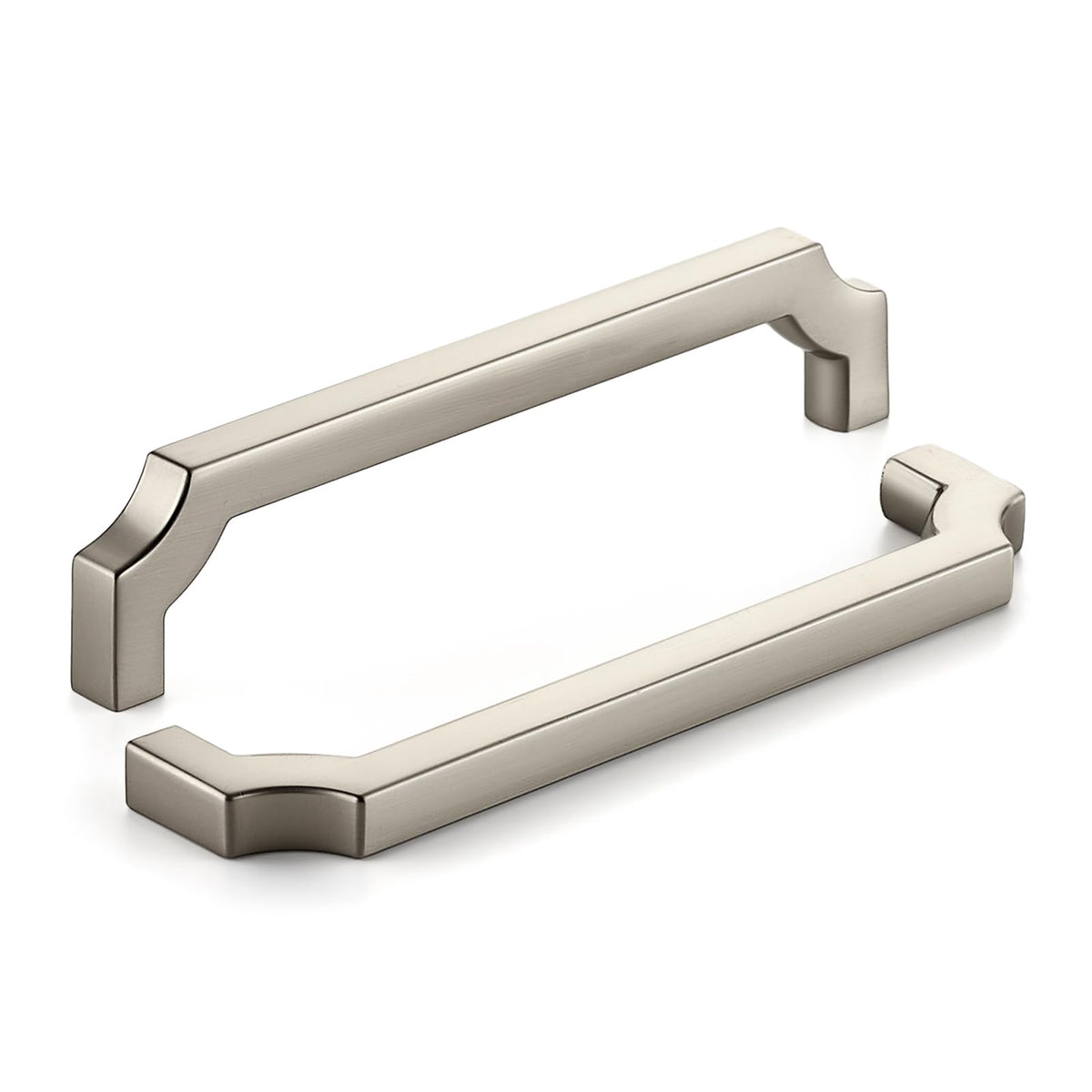 20 Pack Brushed Nickel Cabinet Handles, 5" Solid Kitchen Drawer Pulls