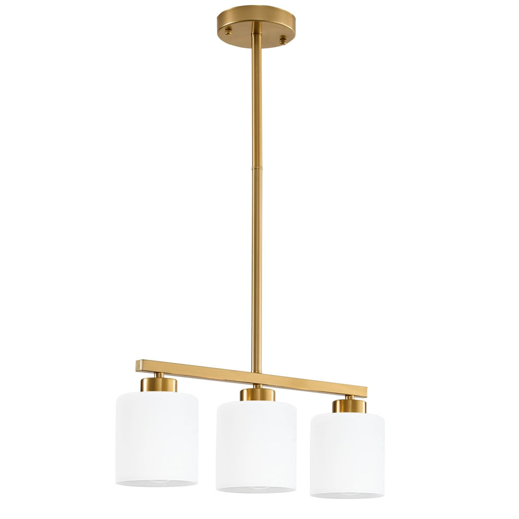 Brushed Gold Kitchen Island Lighting