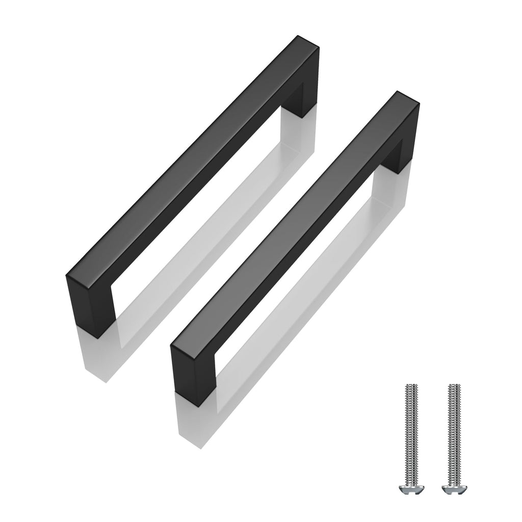 Matte Black 5 Inch Cabinet Handles, 30 Pack Cabinet Pulls
