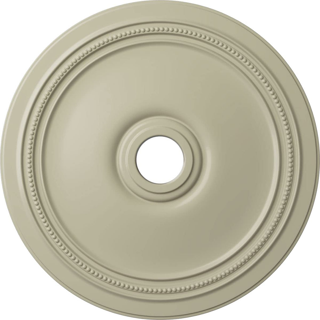 Diane Ceiling Medallion, 24"OD x 3 5/8"ID x 1 1/4"P (Fits Canopies up to 6 1/4"), Hand-Painted Clear Yellow