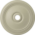 Diane Ceiling Medallion, 24"OD x 3 5/8"ID x 1 1/4"P (Fits Canopies up to 6 1/4"), Hand-Painted Clear Yellow