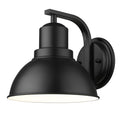 8.4 Inch Indoor Wall Mount Lamp Light Fixture, Industrial Wall Sconce Lighting Bedroom, Black Finish, ZY24-1W BK