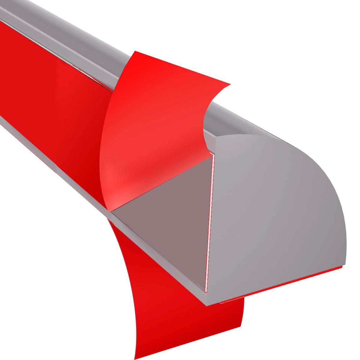 3/4′′Flexible Quarter Round Molding Peel and Stick Rubber Trim Molding 19.7Ft Double-Sided Self-Adhesive Strips.DIY