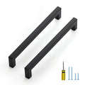 Black Cabinet Pulls, 5 Pack 7-1/2 Cabinet Handles