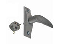 Adams Rite Deadlatch Lever Handle for Door Lock (Left Hand, Aluminum)