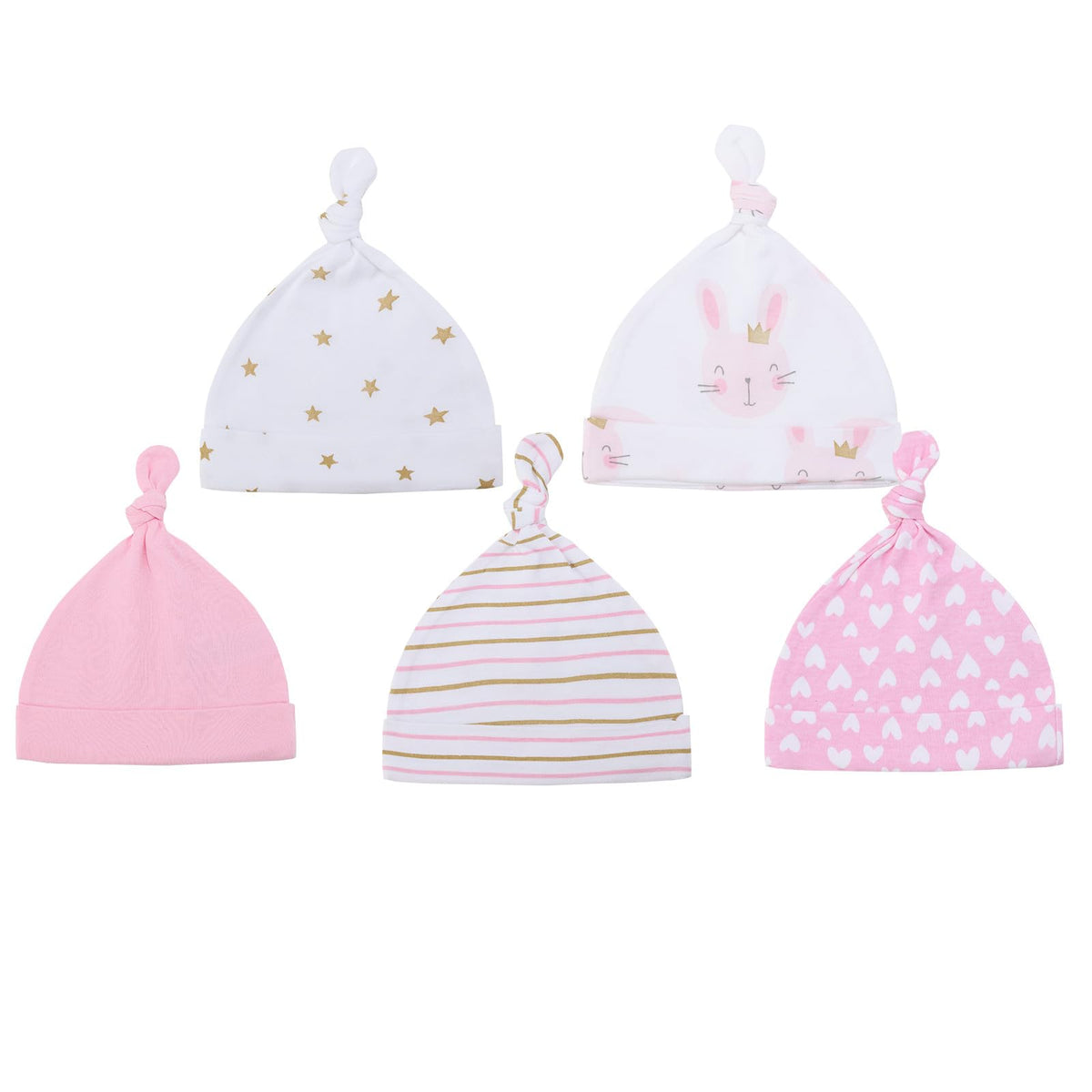 Newborn Layette Gift Set Bodysuits Pants for Baby Girl and Boy 24 Piece 100% Cotton Essentials and Accessories