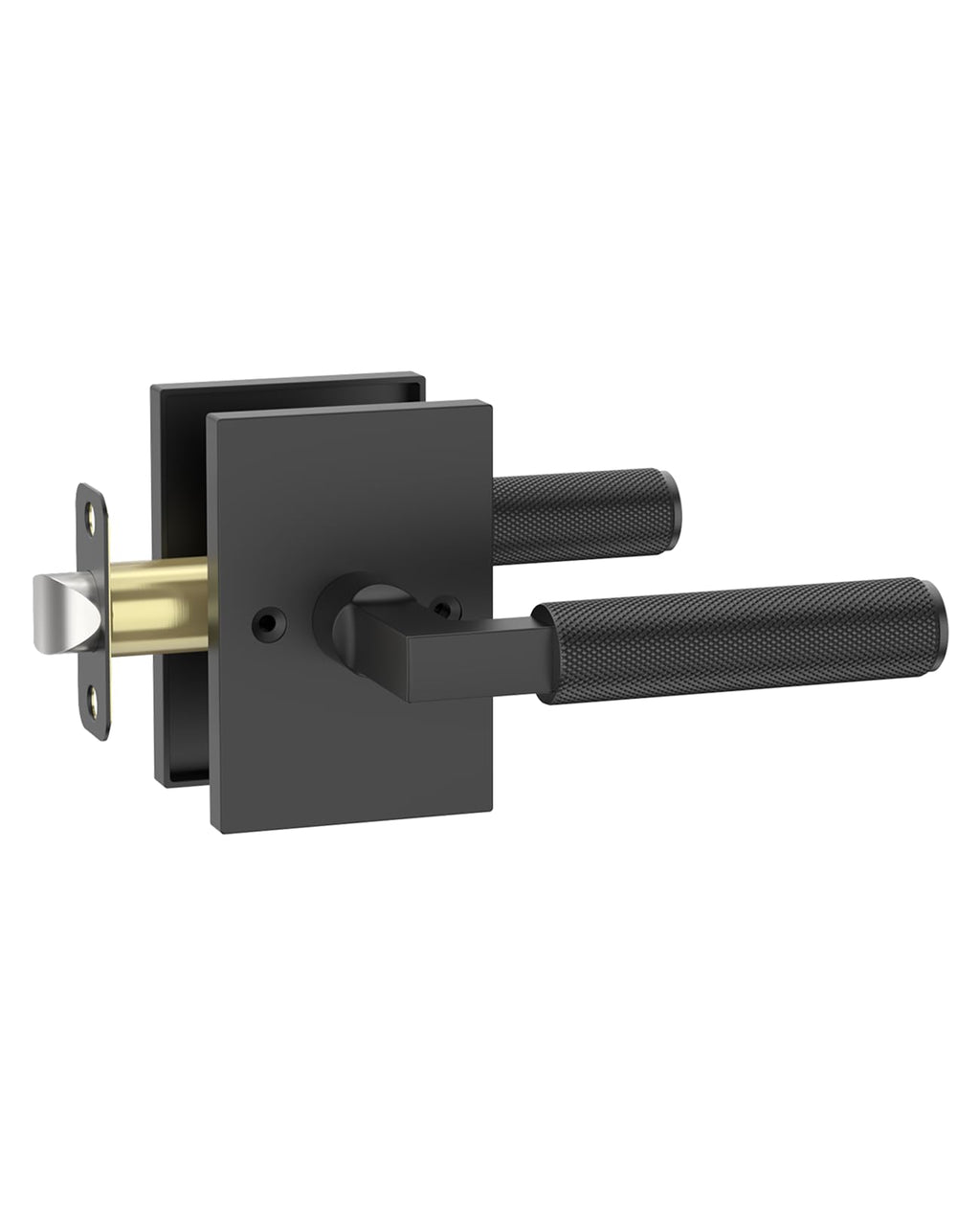 10 Pack Matte Black Passage Interior Door Handles