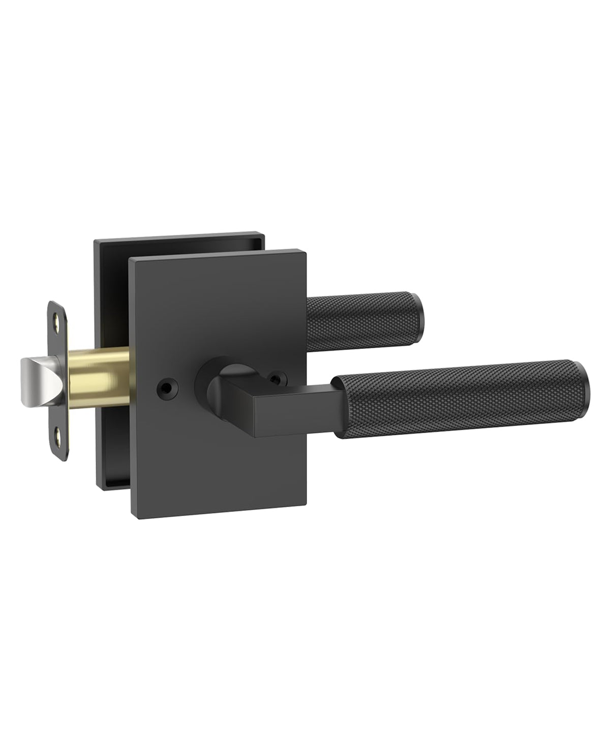 10 Pack Matte Black Passage Interior Door Handles
