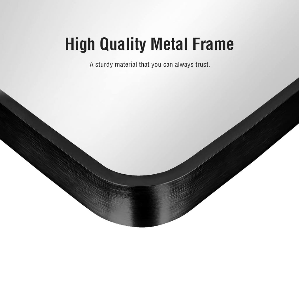 Full Length Mirror with Stand, 30"x71" Floor Mirror Freestanding, Arched Wall Mirror, Oversized Mirror Full Length