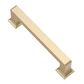 3-3/4" Brushed Gold Cabinet Pulls and Handles 6 Pack, AL3046BG