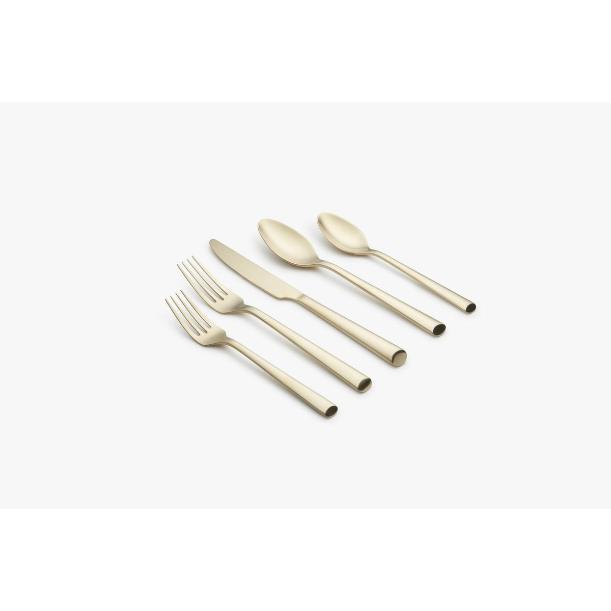 Silversmiths Gilda Champagne Satin 20-Piece Flatware Set, Service for 4