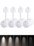 Studio Series 8.5W H Track Lighting Heads, 4000K, White