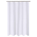 Fabric Shower Curtain Liner 60 x 78 inch Long Stall Size, White