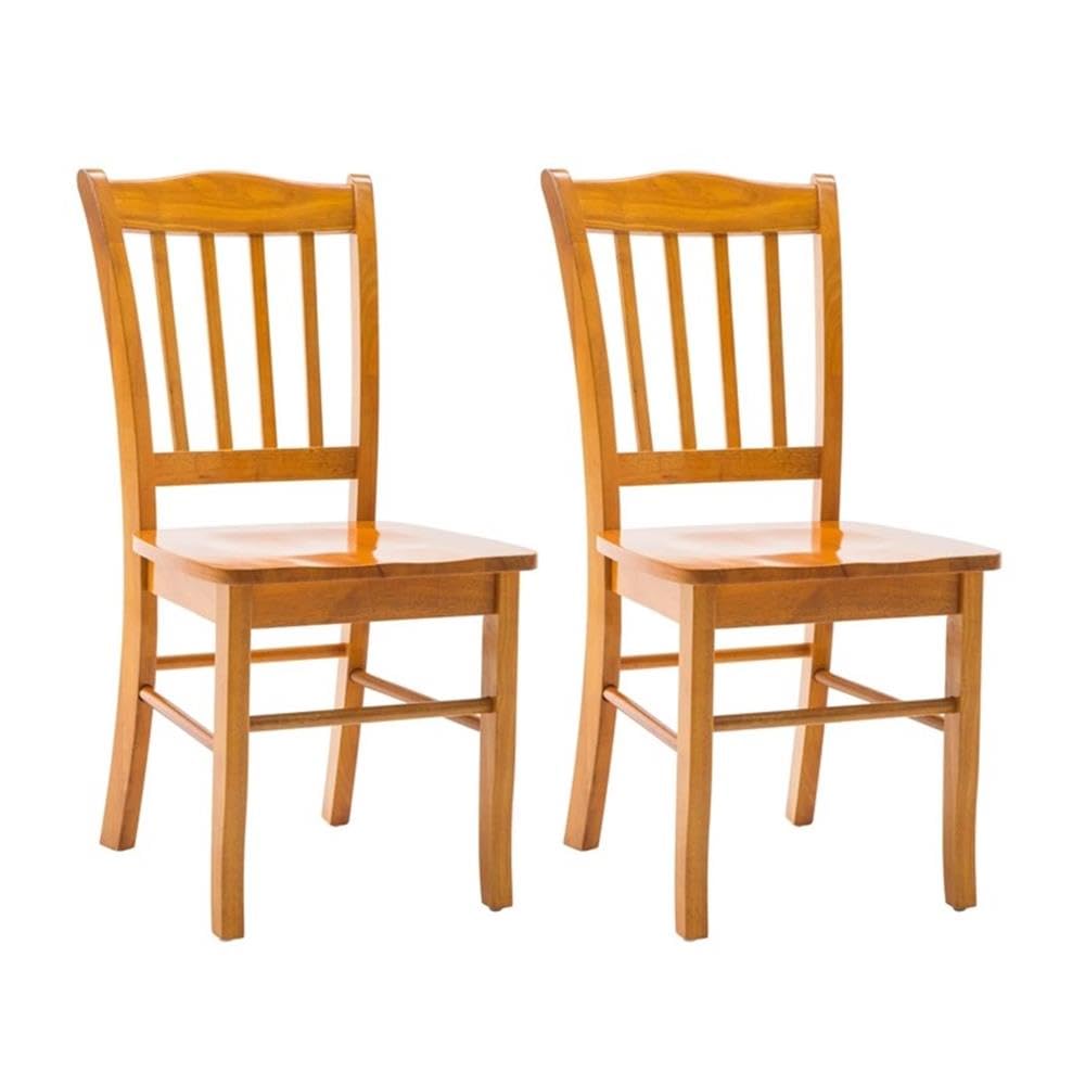 Shaker Dining Room Side Chairs, Set of 2 - Oak