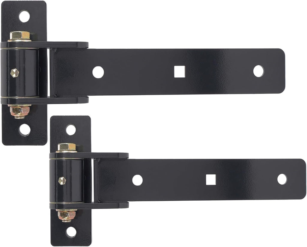 13'' Heavy Duty Strap Gate Hinges 900 LBS, 180° or 90° Smooth Open Hinge