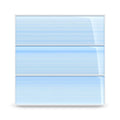 Big Blue Glass Subway Tile Backsplash or Bathroom/Showers, 4x12