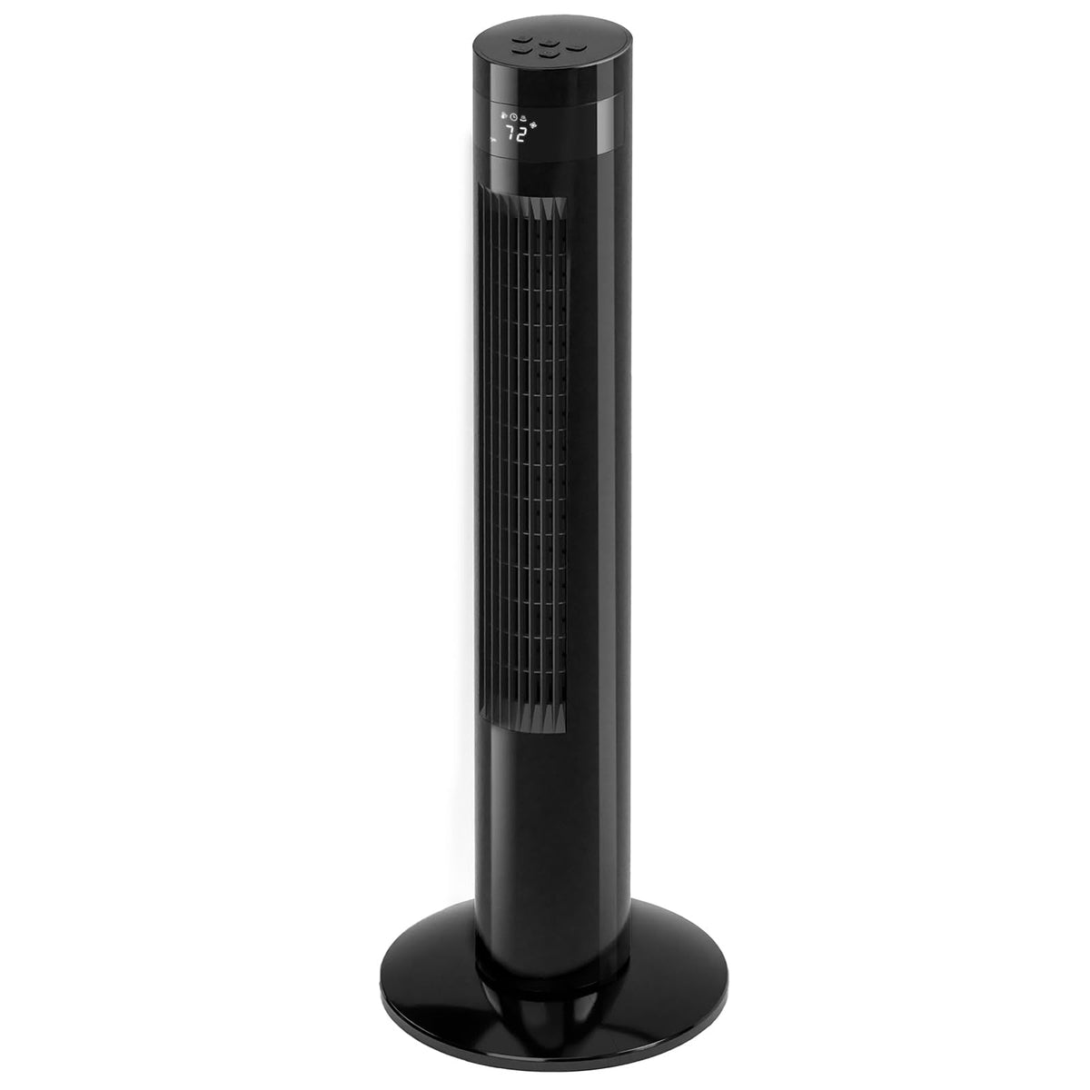 Tower Fan Portable Electric Oscillating Fan Quiet Remote Control Bladeless Floor Fan 3 Wind Speed Mode 12H Timer