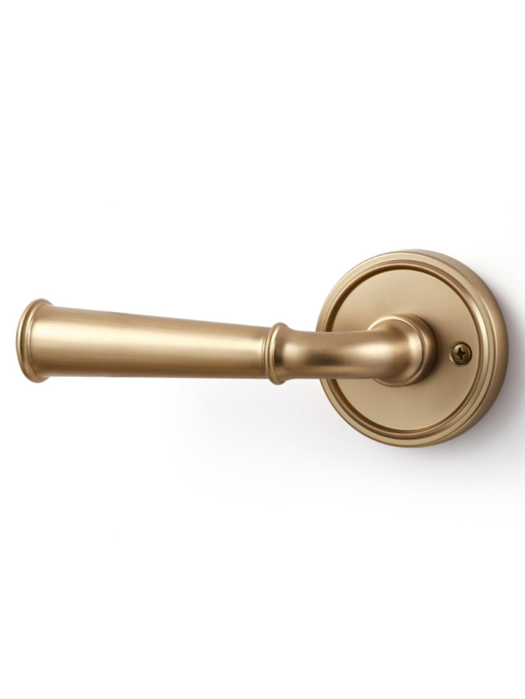 Door Handles Champagne Bronze Passage Door Door Lever, 2 Pack