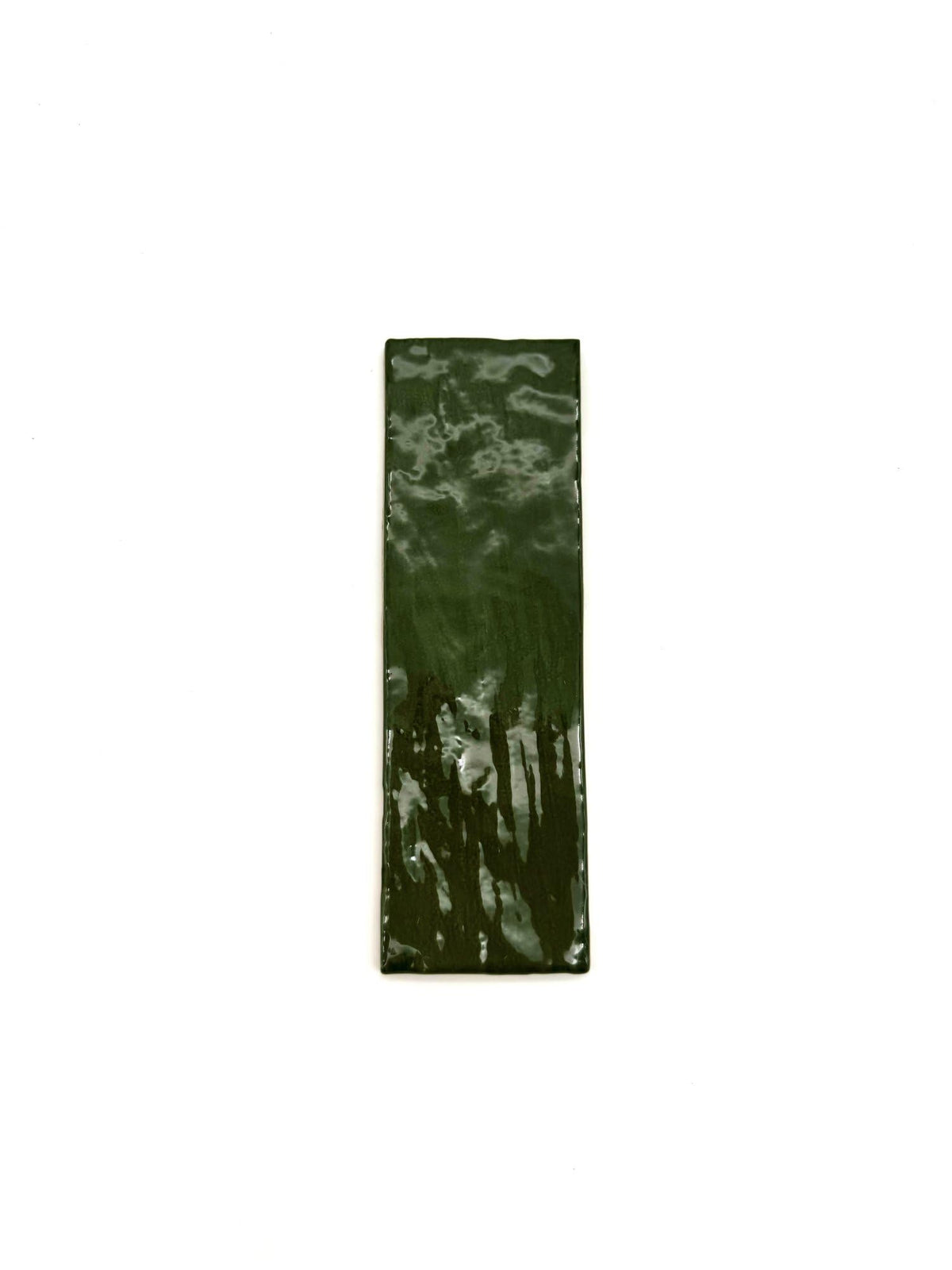 Rivian Zellige 2.5" x 8" Ceramic Wall Tile (5.38 Sq. Ft. / Case) (Green)
