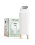 Triple-Seal Diaper Pail with Odor Locking, Ergonomic Height Design