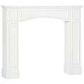 Modern Fireplace Mantel for Interior Width 29" White