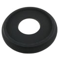 10 Inch Black Ceiling Medallion for Light Fixtures and Fan Trim Ring