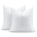 20x20 Outdoor Pillow Inserts, Synthetic Down Waterproof Throw Pillow Inserts (Pack of 2), Decorative Outdoor Pillows