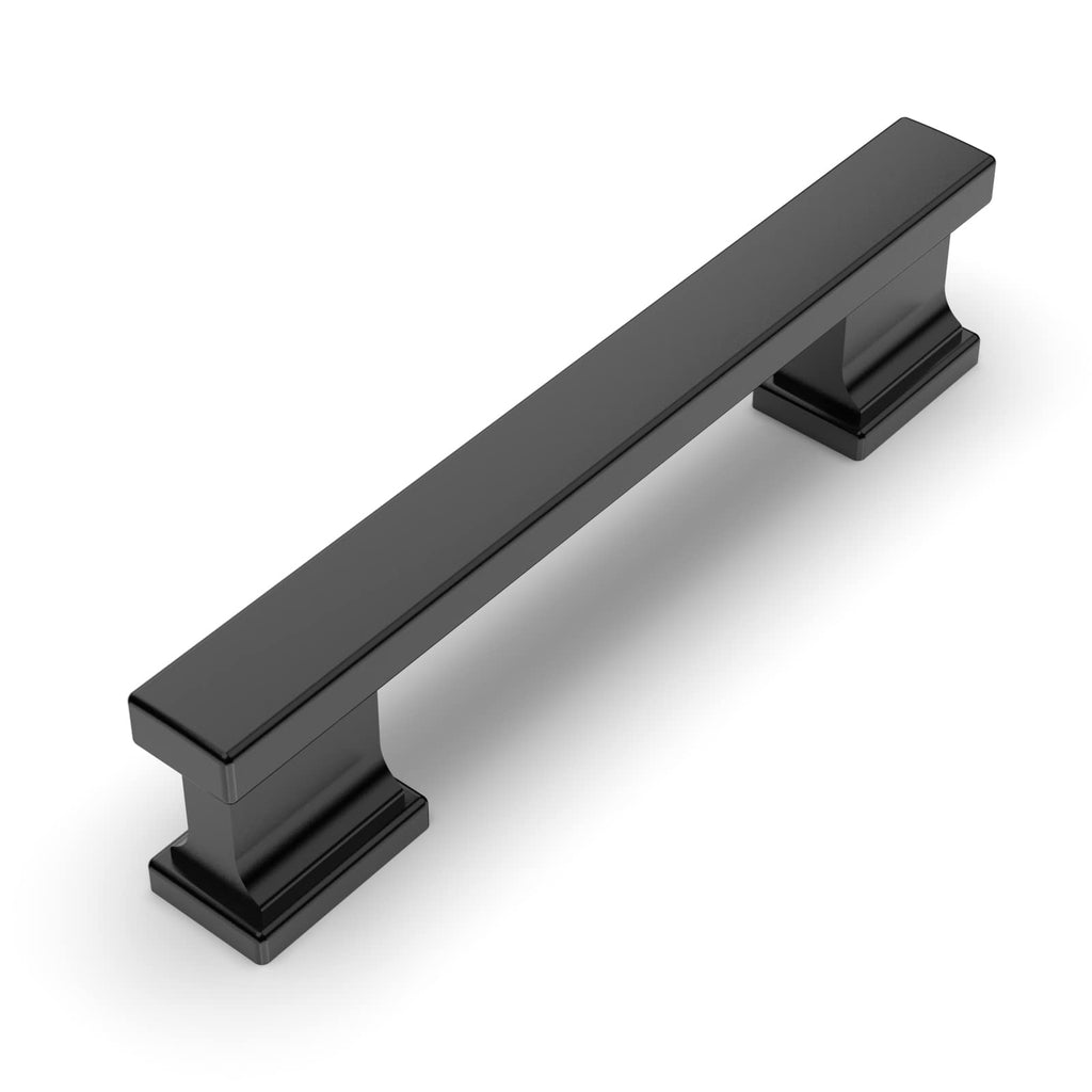 6 Pack Matte Black Cabinet Pulls 3-3/4"